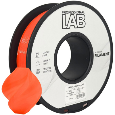 Professional Lab FG-P35-E1, 3D filament, PETG, 1,75mm, 1000g, Portocaliu (Orange)