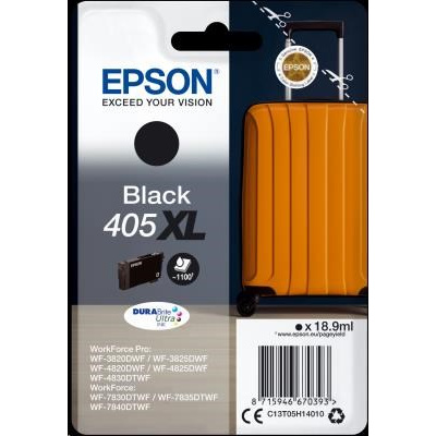 EPSON ink Singlepack Black 405XL Durabrite Ultra