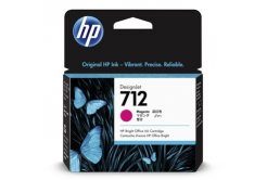 HP 712 3ED68A purpuriu (magenta) cartus original