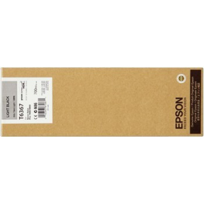 Epson T636700 negru deschis (light black) cartus original