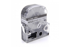 Epson LC-SM6X, 6mm x 8m, text negru / mat fundal argintiu, banda compatibila