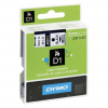 Dymo D1 40913, S0720680 / 41913, 9 mm x 7 m, text negru / fundal alb, banda original