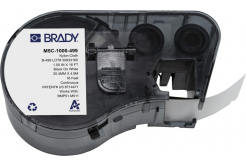 Brady M5C-1000-499 / 170927, 25.40 mm x 4.88 m, Nailon, text negru / fundal alb