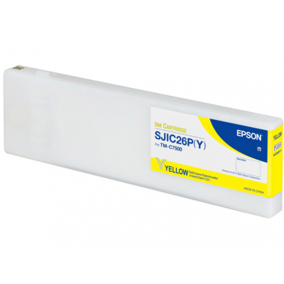 Epson SJIC26P-Y C33S020621 pro ColorWorbuc., galben (yellow) cartus original