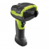 Zebra LI3608-ER LI3608-ER3U4600ZVW, 1D, ER, multi-IF, kit (USB), black, verde