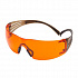 3M SF406SGAF-BLA ochelari de protecție, Portocaliu zorník, Anti-Fog / Anti-Scratch