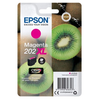 Epson 202XL C13T02H34010 purpuriu (magenta) cartus original