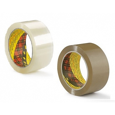 3M 309 bandă de ambalare silențioasă, 50 mm x 66 m 50 mm x 66 m transparent