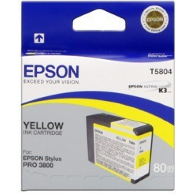 Epson T580400 galben (yellow) cartus original