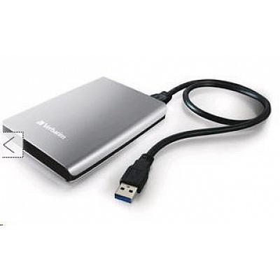 VERBATIM HDD extern 1TB Store 'n' Go USB 3.0, argintiu