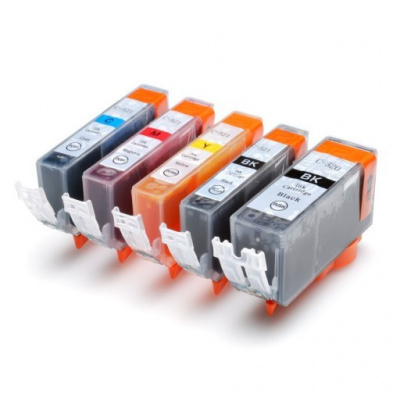 Canon CLI-521 Bk, C,M,Y + PGI-520Bk multipack cartus compatibil