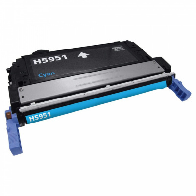 Toner compatibil cu HP 643A Q5951A azuriu (cyan) 