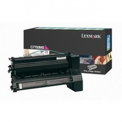 Lexmark C7700MS purpuriu (magenta) toner original