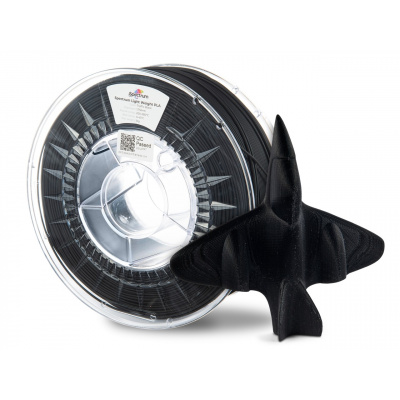 Spectrum 81007 3D filament, Light Weight PLA, 1,75mm, 1000g, Negru (Traffic black)