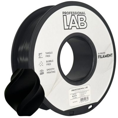 Professional Lab FG-P12-E1, 3D filament, HS-PLA, 1,75mm, 1000g, Negru (Black)
