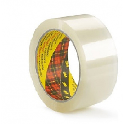 3M 309 bandă de ambalare fără zgomot, 50 mm x 66 m, transparent