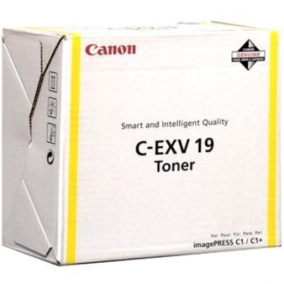 Canon C-EXV19 0400B002 galben (yellow) toner original