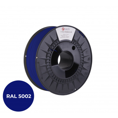 C-Tech 3DF-P-PETG1.75-5002 3D filament, PREMIUM LINE, PETG, RAL5002, 1,75mm, 1000g, Ultramarin (Ultramarine)
