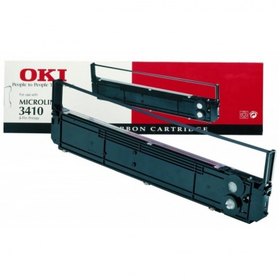 OKI 9002308, negru, banda coloranta original