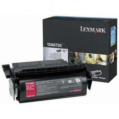 Lexmark 12A0725 negru (black) toner original