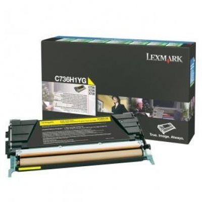 Lexmark C736H1YG galben (yellow) toner original