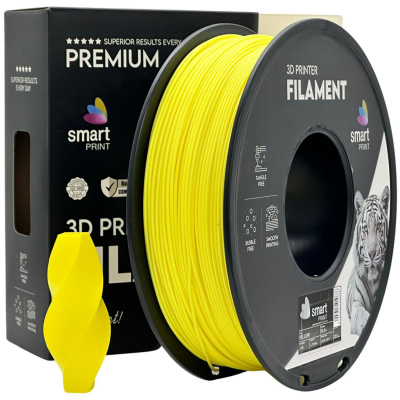 Smart Print FG-S52-E1, 3D filament, PLA+, 1,75mm, 1000g, Galben (Yellow)