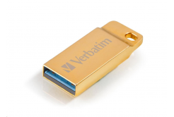 VERBATIM Flash Disk 32GB Metal Executive, USB 3.0, aurul