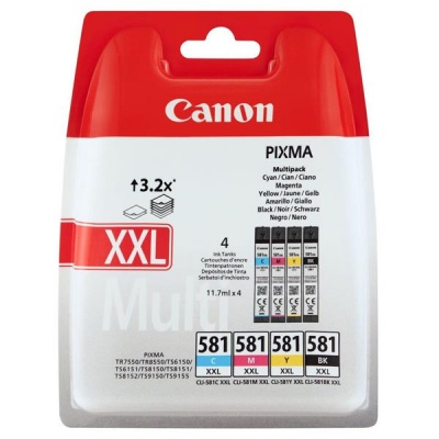 Canon CLI-581 XXL CMYK multipack cartus original