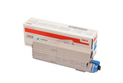 OKI 46490607 azuriu (cyan) toner original