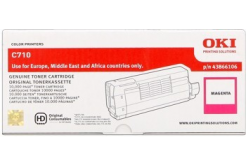 OKI 44318606 purpuriu (magenta) toner original