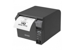 Epson TM-T70II C31CD38032 pokladní tiskárna, USB + serial, černá, řezačka, se zdrojem, rozbaleno