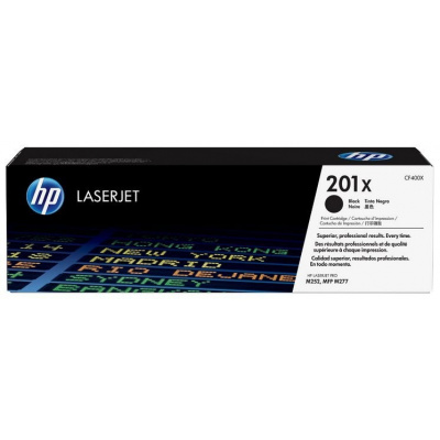 HP 201X, CF400XD negru (black) toner original