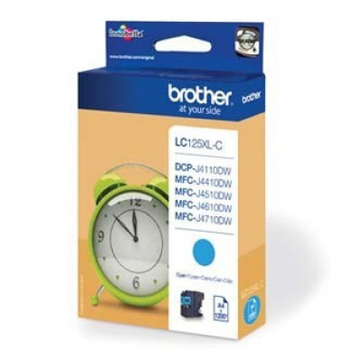 Brother LC-125XLC azuriu (cyan) cartus original