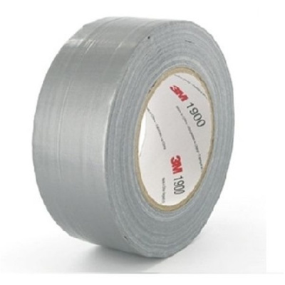 3M 1900 banda textila universala, 50 mm x 50 m, gri