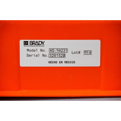 Brady BPT-7-7563-1 / 236718, etichete din hârtie termică, 69.85 mm x 31.75 mm