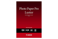 Canon 6211B006 Photo Paper Pro Luster, hartie foto, lucios, alb, A4, 260 g/m2, 20 buc