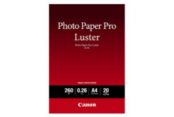 Canon 6211B006 Photo Paper Pro Luster, hartie foto, lucios, alb, A4, 260 g/m2, 20 buc