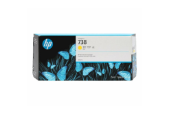 HP 738 676M8A galben (yellow) cartus original