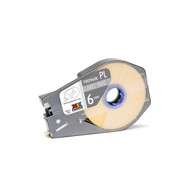 Partex PROMARK-PL060CN4, galben banda adeziva, 6mm, 30m