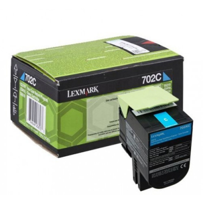 Lexmark 70C20CE azuriu (cyan) toner original
