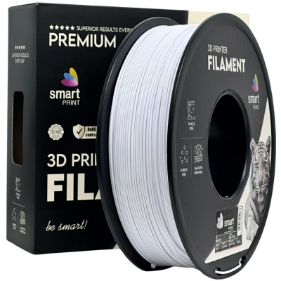 Smart Print FG-S13-E1, 3D filament, HS-PLA, 1,75mm, 1000g, Alb (White)