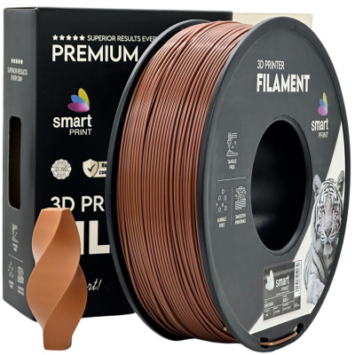Smart Print FG-S9-E1, 3D filament, ABS+, 1,75mm, 1000g, Maro (Brown)