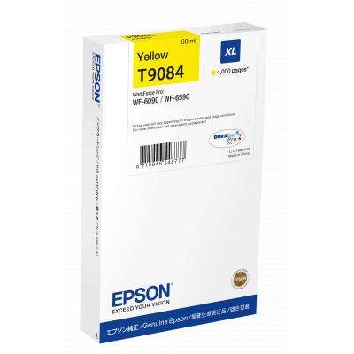 Epson T9084 XL C13T90844N galben (yellow) cartus original