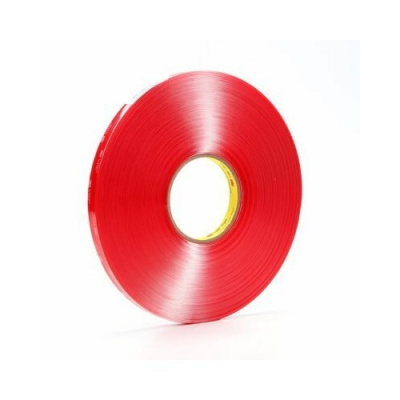 3M VHB 4918-F, 25 mm x 16,5 m, bandă acrilică transparentă adezivă față-verso, grosime 2,0 mm