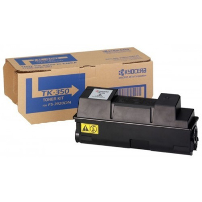 Kyocera TK350 + toner rezidual 1T02LX0NLC negru (black) toner original