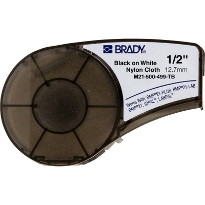 Brady M21-500-499-TB / 110939, Nylon Cloth banda, 12.70 mm x 4.90 m
