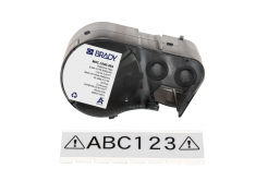 Brady M5C-1000-584 / 170935, 25.40 mm x 6.10 m, Plastic, text negru / fundal alb