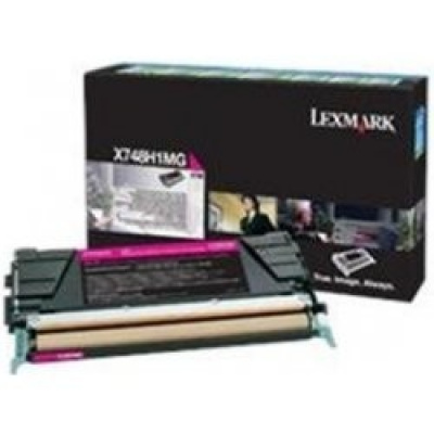 Lexmark X748H1MG purpuriu (magenta) toner original