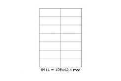 Etichete autoadezive 105 x 42,4 mm, 14 de etichete, A4, 100 coli