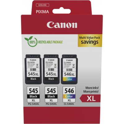 Canon PG-545XL/PG-545XL/CL-546XL 8286B013 color multipack de cartuse originale